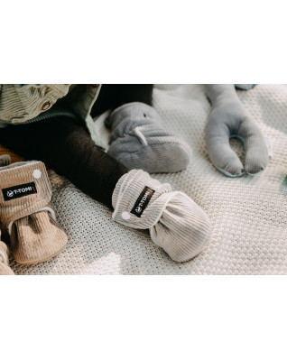 T-TOMI Booties Grey (6-9 months) WARM