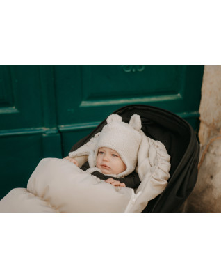 T-TOMI Cap TEDDY Cream (9-12 months)