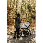 T-TOMI Footmuff Watercolor flowers