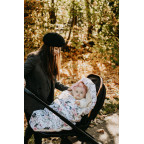 T-TOMI Footmuff Watercolor flowers