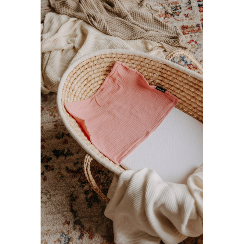 T-TOMI Muslin diaper under the head Pink