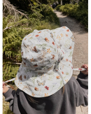 T-TOMI Muslin hat Meadow (6-12 months)