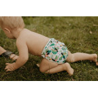 T-TOMI Swim pants Grey flowers