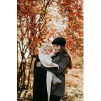 T-TOMI Knitted blanket WARM Petrol blue