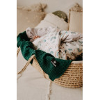 T-TOMI Knitted blanket Smaragd