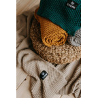 T-TOMI Knitted blanket Raspberry