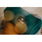 T-TOMI Knitted blanket Smaragd
