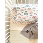 T-TOMI Knitted blanket Grey waves