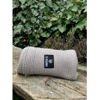 T-TOMI Knitted blanket Grey waves