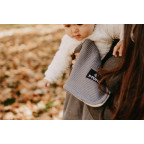 T-TOMI Knitted blanket WARM Grey waves