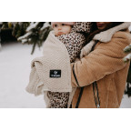 T-TOMI Knitted blanket WARM Sand