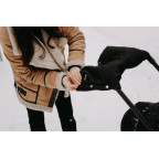 T-TOMI Winter gloves for strollers Black