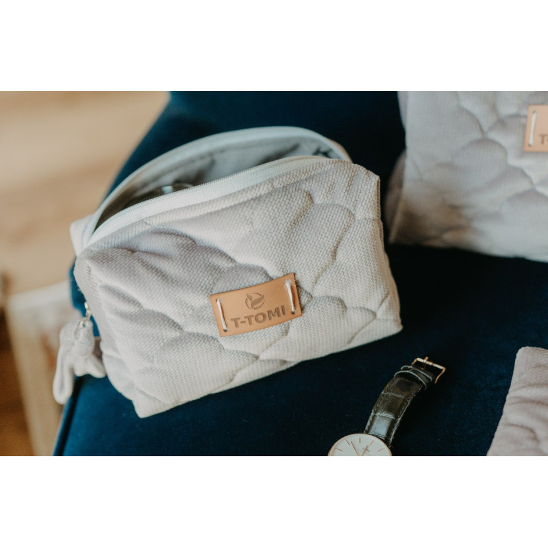 T-TOMI Small Beauty Baggie Grey