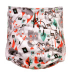 T-TOMI Pant diaper AIO - Changing set snaps Knights