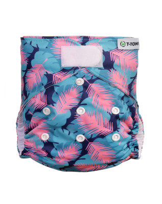 T-TOMI Pant diaper AIO - Changing set velcro Feathers
