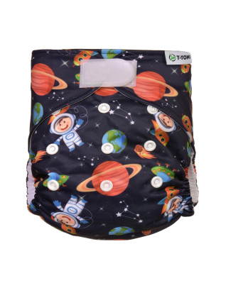 T-TOMI Pant diaper AIO - Changing set velcro Universe