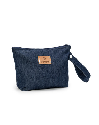 T-TOMI Small Baggie Navy DENIM