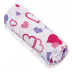 T-TOMI Bamboo towel Hearts 