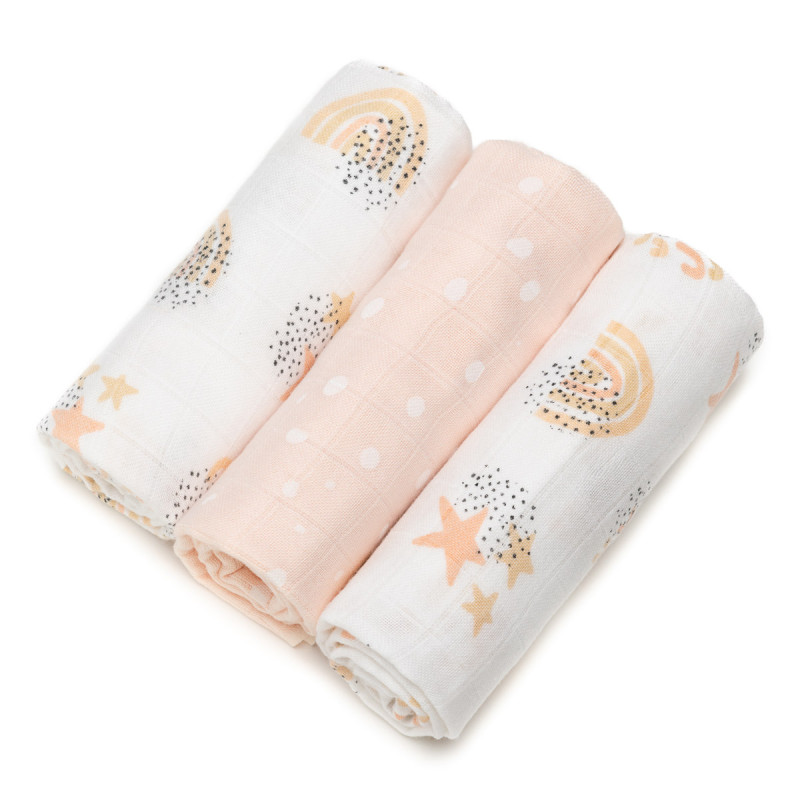 T-TOMI Bamboo diapers Rainbow