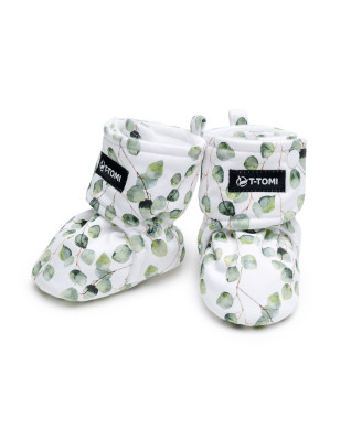 T-TOMI Booties Eucalyptus (6-9 months)