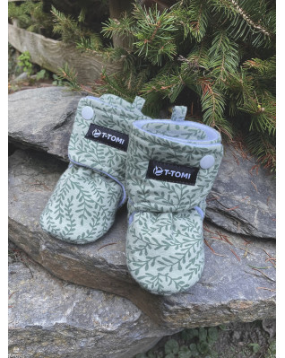 T-TOMI Booties Leafs (3-6 months)