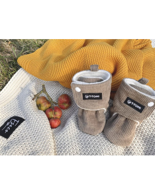 T-TOMI Booties Caramel (0-3 months) WARM