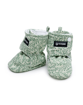 T-TOMI Booties Leafs (3-6 months)