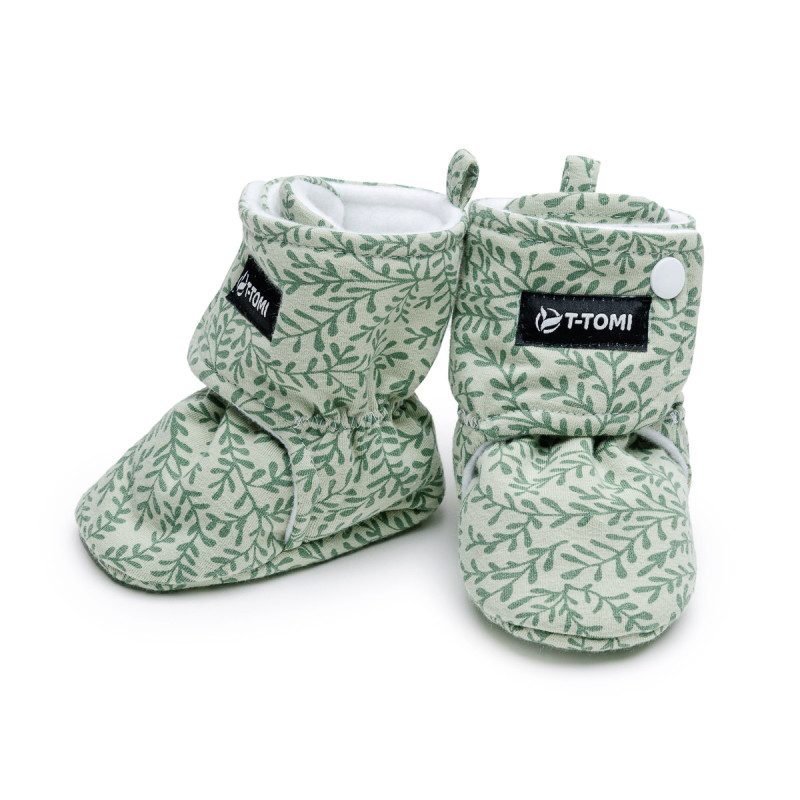 T-TOMI Booties Leafs (3-6 months)