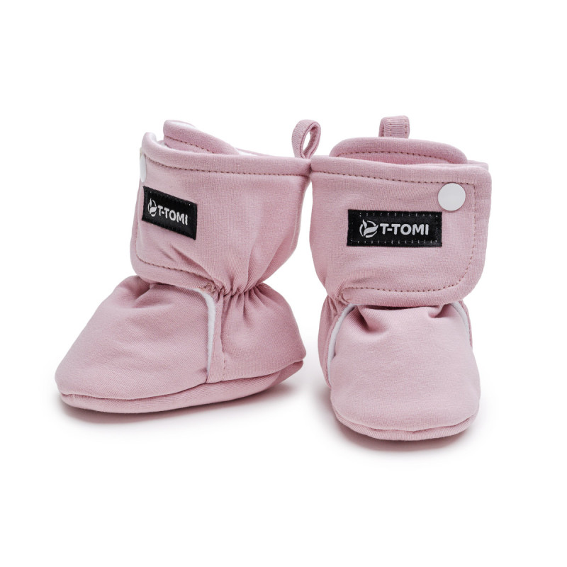 T-TOMI Booties Pink (0-3 months)