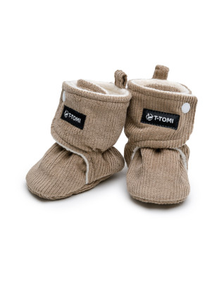 T-TOMI Booties Caramel (0-3 months) WARM