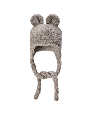 T-TOMI Cap TEDDY Grey (6-9 months)