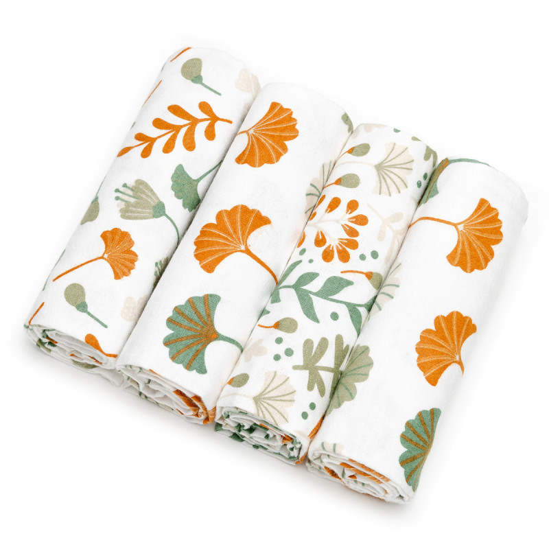 T-TOMI Cloth diapers Ginkgo leafs