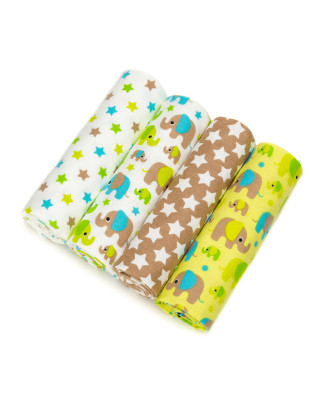 T-TOMI Cloth diapers Green elephants