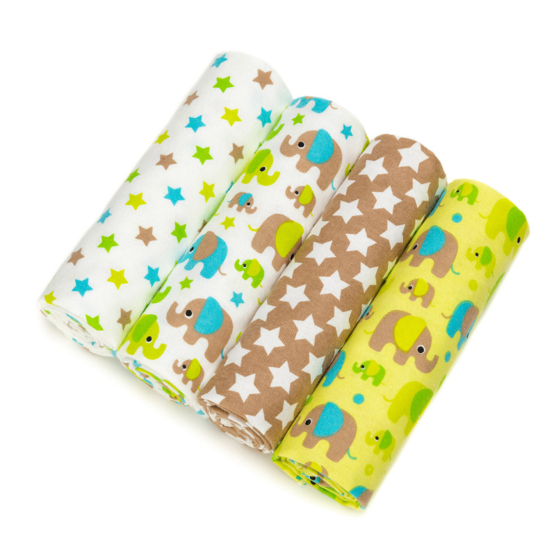 T-TOMI Cloth diapers Green elephants