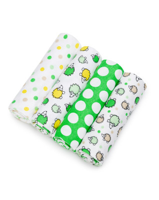 T-TOMI Cloth diapers Green hedgehogs