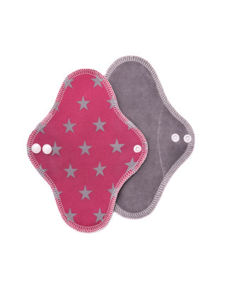 T-TOMI Cloth sanitary pad INTIM Pink stars