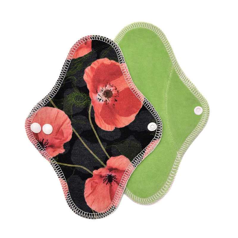 T-TOMI Cloth sanitary pad INTIM Poppies