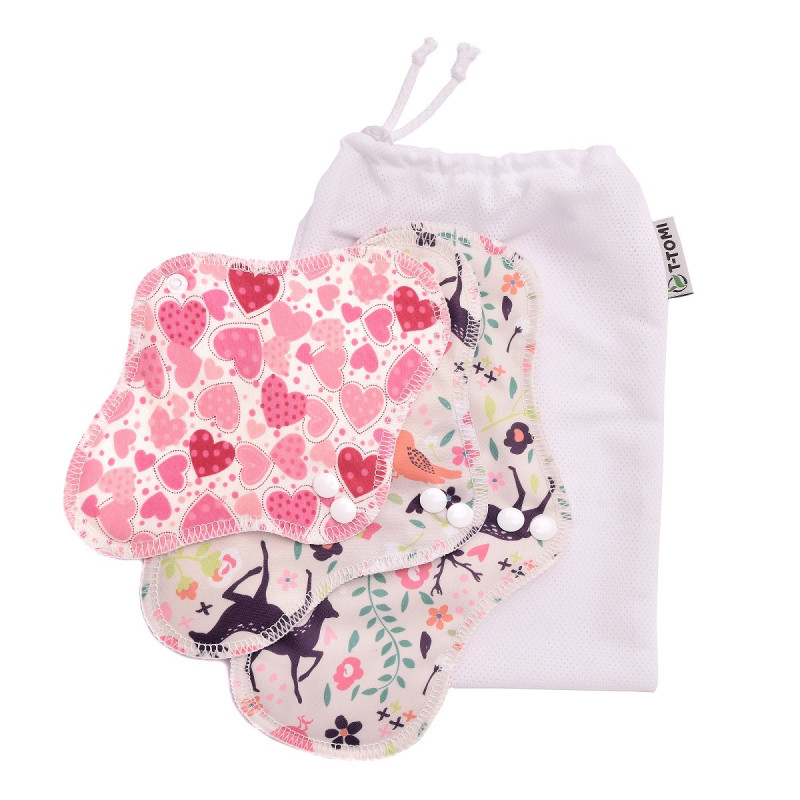 T-TOMI Starter pack Hearts + laundry wash bag