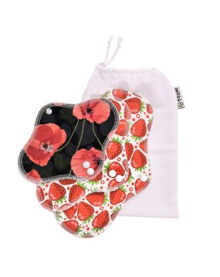 T-TOMI Starter pack Poppies + laundry wash bag
