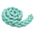 T-TOMI Braided crib bumpers 220 cm Mint