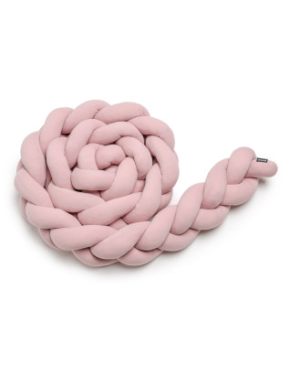 T-TOMI Braided crib bumpers 180 cm Pink