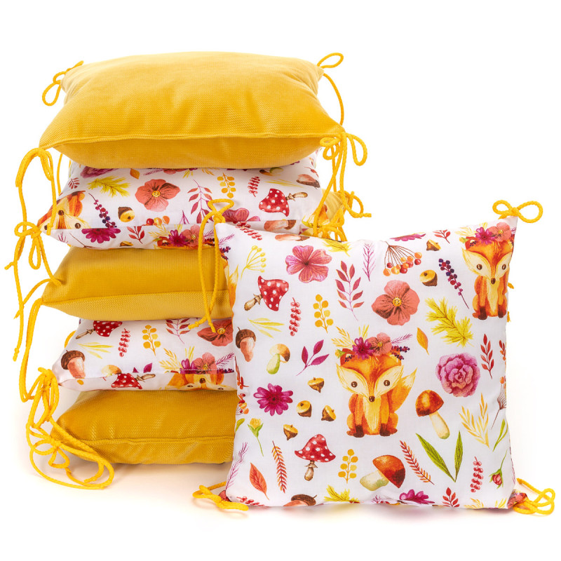 T-TOMI Pillow baby bumper Foxes