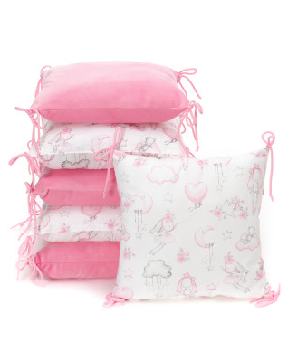 T-TOMI Pillow baby bumper Sweet bunnies