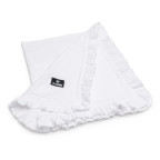 T-TOMI Muslin blanket with ruffles White  