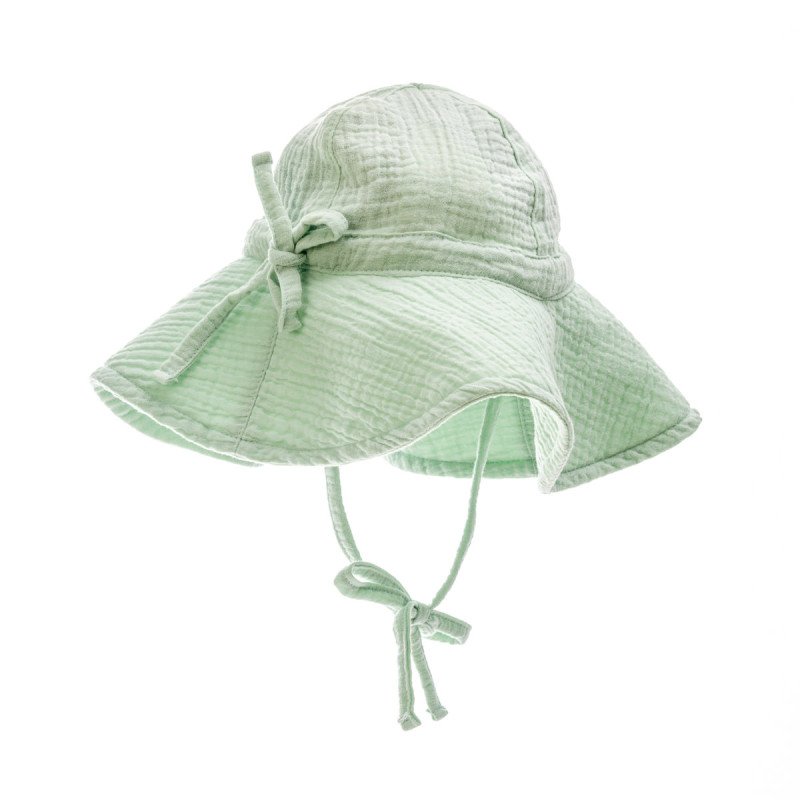 T-TOMI Muslin hat Mint (6-12 months)