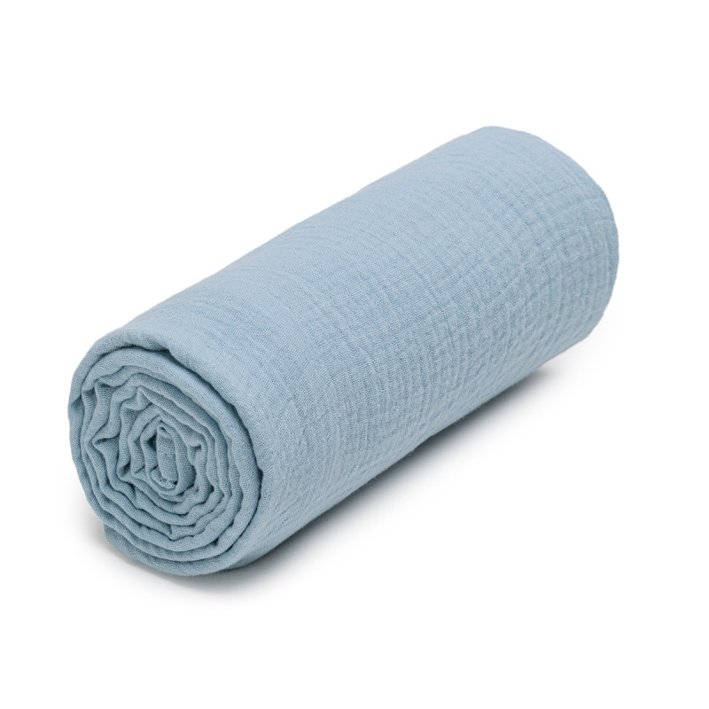 T-TOMI Muslin towel Blue