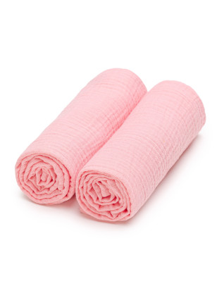 T-TOMI Muslin diapers Pink