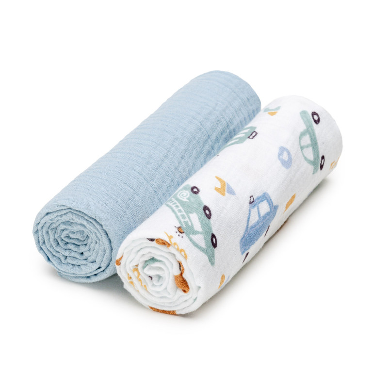 T-TOMI Muslin diapers Traffic