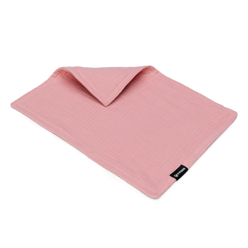 T-TOMI Muslin diaper under the head Pink