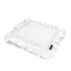 T-TOMI Muslin pillow with ruffles White 